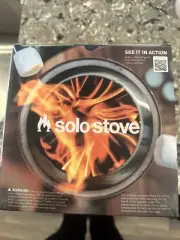 Solo Stove Mesa XL Tabletop Fire Pit with Stand Low Smoke Water ASH / Black NEW
