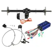 1020mm Go Kart Rear Differential Axle +72V 1500W Electric Motor Controller Brake
