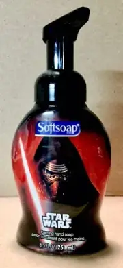 STAR WARS CHARACTER KYLO REN Foaming Hand Soap, Sealed, Refillable, Unopened