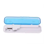 Uv Toothbrush Sanitizer Sterilizer Cleaner Storage Oral Tumblers & Toothbrush Holders