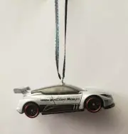 Nissan Leaf Nismo RC_02 Custom Christmas Car Ornament 1/64 Die-cast Silver