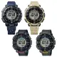 【CASIO 卡西歐】PRO TREK 太陽能登山計時錶-4色可選(PRG-340SC-2/PRG-340SC-5/PRG-340-1/PRG-340-3)