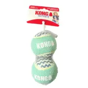 New! Kong Sports Balls Set of 2 Dog Fetch Toy Tough Durable for Chewers