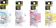 Kutsuwa SC234-4SKU Vocabulary Book, One Hand Word Card, Small, Set of 4 Colors
