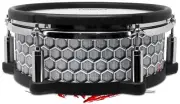 Skin Drum Shell Wrap for Roland PD108 Mesh Metal Hex