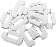 VILLFUL 10pcs Stainless Steel Bracket Sheathing Clip Tie Brackets Drywall Clips Cb Microphone Hanger Clips Bracket Stainless Steel Corner Bracket Hanging Microphone from Ceiling Mic Clip