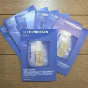 8 x Ole Henriksen Dewtopia 20% Acid Night Treatment Samples