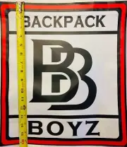 10 Count- 1 LB Size OFFICIAL BACK PACK BOYS Sealable Zip Lock Packaging Bags USA