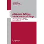 ATTACKS AND DEFENSES FOR THE INTERNET-OF-THINGS: 5TH INTERNATIONAL WORKSHOP, ADIOT 2022, COPENHAGEN, DENMARK, SEPTEMBER 30, 2022, REVISED SELECTED PAP