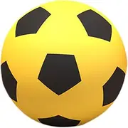 ERINGOGO Soft Soccer Ball for Silent Indoor Play Ball Safe Soft Mute for Develop Coordination Skills for Family Fun Quiet Play