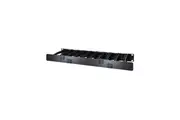 APC by Schneider Electric AR8612 Cable Organizer - Black - TAA Compliant - Cable Manager - 1U Rack Height