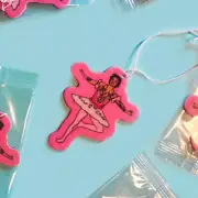 Golden Harry Vanilla Air Freshener Car Scent Vanilla One Direction Pink ballet