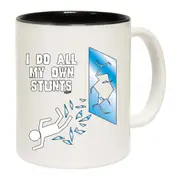 Window Do All My Own Stunts Mug Cup