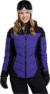 [Mountain Warehouse] Resort Womens Recco Padded Ski Jacket - Snow Proof, IsoTherm, Breathable & Thermal Tested -30 °C Ladies Coat - Best for Winter, Skiing, Winter Sports