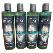 4x Dove Men Care Real Biometric Daily Shampoo & Conditioner with Coco Fatty Acid