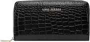 [Lino Perros] Black Wallet, Black, Black, Western