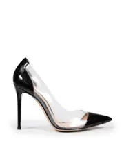 Black Patent PVC Pumps