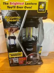 Atomic Beam Battery Operated LED Lantern Magnetic Bottom Sealed