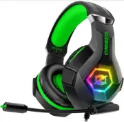 Ozeino Gaming Headset for PC Ps4 Ps5 Xbox Headset with 7.1 Surround Sound