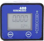 High Accuracy Turbine Meter with Clear Lcd Screen Display, NPT Counter Gas Oil Fuel Flowmeter,Aluminum Alloy Fuel Meter for Measure Kerosene Gasoline 0.5 in