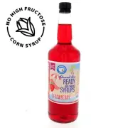 Hypothermias STRAWBERRY Flavor Syrup Snow Cone machine Shaved Ice QUART