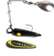 NEW! Belts Grub Hook Fishing Lure, Black/Yellow Stripes, 1.32-Ounce 921GR-24N