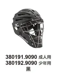 在飛比找Yahoo!奇摩拍賣優惠-野球人生---Mizuno 武士系列 成人專用 棒球捕手頭盔