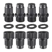 4 Pcs Drip Irrigation Pressure Regulator 25 PSI & Adapter Kit, Pressure3587