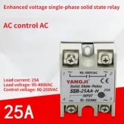 AC Control AC AC-AC Enhanced Voltage Single Phase Solid State Relay SSR-25AA-H