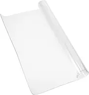 Veemoon Transparent Desk Mat Table Protector Pad with Non Slip Surface and Rounded Edges for Home Office and Computer Desks Easy to Clean and Maintain