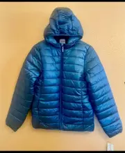 Cat & Jack Girls Puffer Jacket, Size XL (14-16)