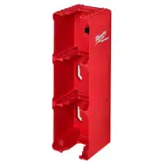 Milwaukee Packout Clip In M18 Battery Rack Pre Assembled Red ABS Material New