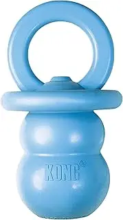KONG - Puppy Binkie - Small Dog Toy - Soft Teething Rubber - Treat Dispensing Dog Toy - Stuffable Dog Toy for Chewing & Playing - Dog Toy to Support Sore Gums & Teeth - Pink - Small Puppies
