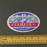 Banff Ski Sticker