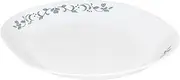 [CORELLE] Vitrelle Serving Platter, 12-1/4-Inch Large Serving Plate, Triple Layer Glass, Crack and Chip Resistant, Country Cottage