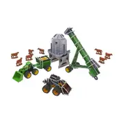 John Deere Monster Treads Eco-Snaps Medium Vehicle Kids Play Grain Toy Set 6y+