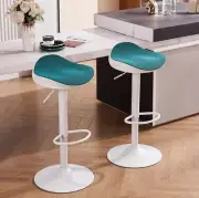 YOUNIKE Bar Stools Set of 2 Backless Counter Height Barstools for Kitchen Island