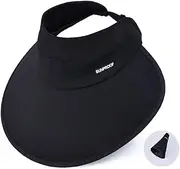 [Harlang] Sun Visor Hats Women Large Brim Summer UV Protection Beach Cap