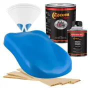 HOT ROD FLATZ Grabber Blue Quart Kit URETHANE Flat Auto Car Paint Kit