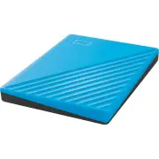 WD My Passport 2TB USB 3.0 Portable Hard Drive - Blue