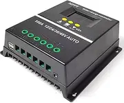 100A MPPT Solar Charge Controller, 12V/24V/36V/48V Battery PV Regulator