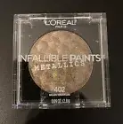 L’oreal Paris Infallible Paints Metallic Eyeshadow 402 Brass Knuckles .09oz NEW