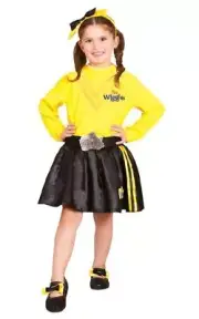 The Wiggles Emma Dress Up 2 Pcs Costume TODDLER Small 1-3 years