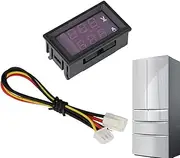 Digital Voltmeter - Voltage Meter | Multimeter Tester | Dc Amp Meter | 0-100v Led Digital Automotive Multimeter 2 in 1 Dc Voltage Display | Multimeter Tester Voltage Display for Professionals Beginner