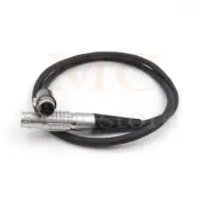 Male 1B 6pin to Neutrik Female 4pin Mini XLR Power Cable for DJI RONIN-2 20in