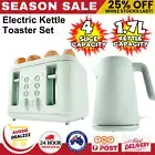 Vintage Electric Kettle and Toaster SET Combo Deal Stainless Green Not Delonghi