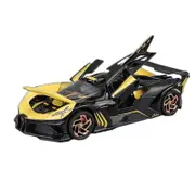 Catzon 1:32 Bolide Alloy Car Model with Pull-Back Functionality and Sound Light Effects-Yellow