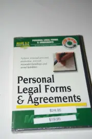 Personal Legal Forms & Agreements CD-ROM