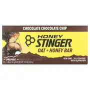 Honey Stinger, Oat + Honey Bar, Chocolate Chocolate Chip, 12 Bars, 1.48 oz (42 g) Each