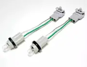 Toyota Genuine Land Cruiser 80 Quad 4 Headlight Corner Lamp Socket Harness Set